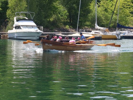 Lausitzer Kutterregatta. Der Ruderwettkampf der Firmen und Vereine, organisiert von Lausitzer Wassersportfreunde e.V., Jugendhaus Wartburg e.V. im Hafen Hagenwerder, Hafenstraße 100, 02827 Görlitz am Berzdorfer See am 06.6.2026 *** Lausitzer Kutterregatta The rowing competition of companies and clubs, organized by Lausitzer Wassersportfreunde e V , Jugendhaus Wartburg e V in Hagenwerder harbour, Hafenstraße 100, 02827 Görlitz on Lake Berzdorf on 06 6 2026 Copyright: xMatthiasxWehnertx