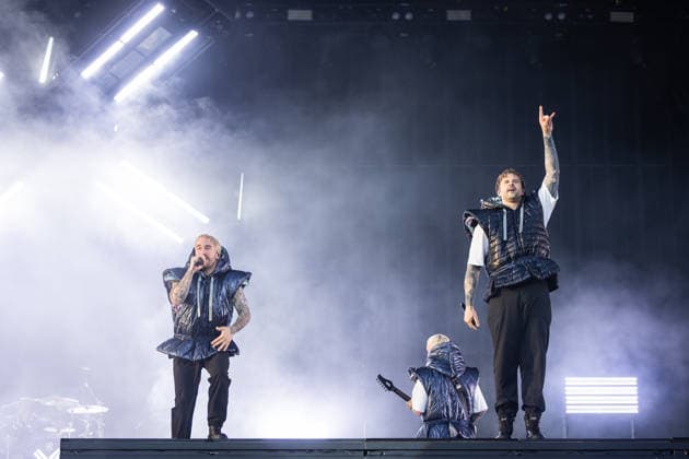 Rock am Ring 2026, Tag 2, 6.6.2026 Electric Callboy aus Castrop-Rauxel -- Mit dem Traditionsfestival Rock am Ring am Nürburgring in der Eifel startet in Deutschland die Festival-Saison. Rock am Ring findet in diesem Jahr vom 5. bis 7. Juni statt. Rund 80 Bands und Künstler stehen auf einer der drei großen Bühnen. Nürburg Nürburgring Rheinland-Pfalz Deutschland *** Rock am Ring 2026, Day 2, 6 6 2026 Electric Callboy from Castrop Rauxel The traditional Rock am Ring festival at the Nürburgring in the Eifel region kicks off the festival season in Germany Rock am Ring will take place this year from June 5 to 7 Around 80 bands and artists will perform on one of the three large stages Nürburg Nürburgring Rhineland-Palatinate Germany Copyright: xSebastianxDerixx