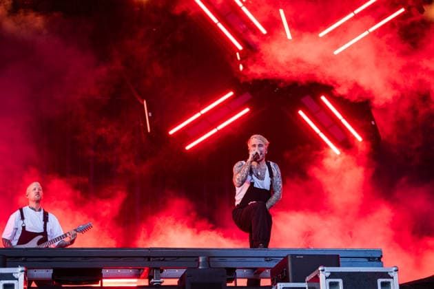 Rock am Ring 2026, Tag 2, 6.6.2026 Electric Callboy aus Castrop-Rauxel -- Mit dem Traditionsfestival Rock am Ring am Nürburgring in der Eifel startet in Deutschland die Festival-Saison. Rock am Ring findet in diesem Jahr vom 5. bis 7. Juni statt. Rund 80 Bands und Künstler stehen auf einer der drei großen Bühnen. Nürburg Nürburgring Rheinland-Pfalz Deutschland *** Rock am Ring 2026, Day 2, 6 6 2026 Electric Callboy from Castrop Rauxel The traditional Rock am Ring festival at the Nürburgring in the Eifel region kicks off the festival season in Germany Rock am Ring will take place this year from June 5 to 7 Around 80 bands and artists will perform on one of the three large stages Nürburg Nürburgring Rhineland-Palatinate Germany Copyright: xSebastianxDerixx
