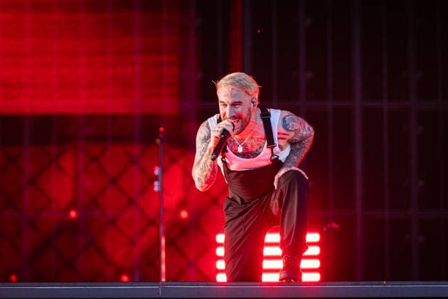 Rock am Ring 2026, Tag 2, 6.6.2026 Electric Callboy aus Castrop-Rauxel -- Mit dem Traditionsfestival Rock am Ring am Nürburgring in der Eifel startet in Deutschland die Festival-Saison. Rock am Ring findet in diesem Jahr vom 5. bis 7. Juni statt. Rund 80 Bands und Künstler stehen auf einer der drei großen Bühnen. Nürburg Nürburgring Rheinland-Pfalz Deutschland *** Rock am Ring 2026, Day 2, 6 6 2026 Electric Callboy from Castrop Rauxel The traditional Rock am Ring festival at the Nürburgring in the Eifel region kicks off the festival season in Germany Rock am Ring will take place this year from June 5 to 7 Around 80 bands and artists will perform on one of the three large stages Nürburg Nürburgring Rhineland-Palatinate Germany Copyright: xSebastianxDerixx