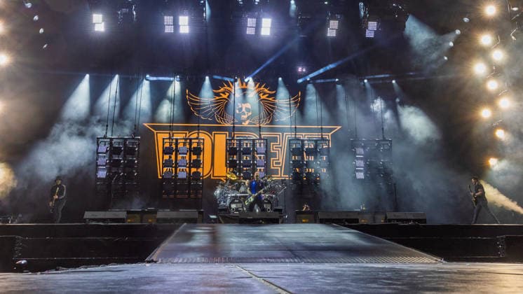 Rock am Ring 2026 - Volbeat - 06.06.26 Volbeat auf der Utopia Stage - Zweiter Festivaltag am Samstag, 06.06.2026, bei Rock am Ring 2026 am Nürburgring in der Eifel. Das dreitägige Musikfestival findet vom 5. bis 7. Juni 2026 statt und gehört zu den größten Open-Air-Festivals Deutschlands. Nürburg Nürburgring Rheinland-Pfalz Deutschland *** Rock am Ring 2026 Volbeat 06 06 26 Volbeat on the Utopia Stage Second festival day on Saturday, 06 06 2026, at Rock am Ring 2026 at the Nürburgring in the Eifel The three-day music festival takes place from June 5 to 7, 2026 and is one of the largest open air festivals in Germany Nürburg Nürburgring Rhineland-Palatinate Germany Copyright: xMarcxJohnx