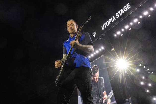 Rock am Ring 2026 - Volbeat - 06.06.26 Volbeat auf der Utopia Stage. Michael Poulsen (Gesang) - Zweiter Festivaltag am Samstag, 06.06.2026, bei Rock am Ring 2026 am Nürburgring in der Eifel. Das dreitägige Musikfestival findet vom 5. bis 7. Juni 2026 statt und gehört zu den größten Open-Air-Festivals Deutschlands. Nürburg Nürburgring Rheinland-Pfalz Deutschland *** Rock am Ring 2026 Volbeat 06 06 26 Volbeat on the Utopia Stage Michael Poulsen Vocals Second festival day on Saturday, 06 06 2026, at Rock am Ring 2026 at the Nürburgring in the Eifel The three-day music festival takes place from June 5 to 7, 2026 and is one of the largest open air festivals in Germany Nürburg Nürburgring Rhineland-Palatinate Germany Copyright: xMarcxJohnx