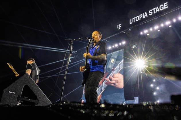 Rock am Ring 2026 - Volbeat - 06.06.26 Volbeat auf der Utopia Stage. Michael Poulsen (Gesang) - Zweiter Festivaltag am Samstag, 06.06.2026, bei Rock am Ring 2026 am Nürburgring in der Eifel. Das dreitägige Musikfestival findet vom 5. bis 7. Juni 2026 statt und gehört zu den größten Open-Air-Festivals Deutschlands. Nürburg Nürburgring Rheinland-Pfalz Deutschland *** Rock am Ring 2026 Volbeat 06 06 26 Volbeat on the Utopia Stage Michael Poulsen Vocals Second festival day on Saturday, 06 06 2026, at Rock am Ring 2026 at the Nürburgring in the Eifel The three-day music festival takes place from June 5 to 7, 2026 and is one of the largest open air festivals in Germany Nürburg Nürburgring Rhineland-Palatinate Germany Copyright: xMarcxJohnx