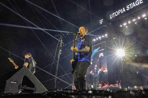 Rock am Ring 2026 - Volbeat - 06.06.26 Volbeat auf der Utopia Stage. Michael Poulsen (Gesang) - Zweiter Festivaltag am Samstag, 06.06.2026, bei Rock am Ring 2026 am Nürburgring in der Eifel. Das dreitägige Musikfestival findet vom 5. bis 7. Juni 2026 statt und gehört zu den größten Open-Air-Festivals Deutschlands. Nürburg Nürburgring Rheinland-Pfalz Deutschland *** Rock am Ring 2026 Volbeat 06 06 26 Volbeat on the Utopia Stage Michael Poulsen Vocals Second festival day on Saturday, 06 06 2026, at Rock am Ring 2026 at the Nürburgring in the Eifel The three-day music festival takes place from June 5 to 7, 2026 and is one of the largest open air festivals in Germany Nürburg Nürburgring Rhineland-Palatinate Germany Copyright: xMarcxJohnx