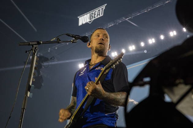 Rock am Ring 2026 - Volbeat - 06.06.26 Volbeat auf der Utopia Stage. Michael Poulsen (Gesang) - Zweiter Festivaltag am Samstag, 06.06.2026, bei Rock am Ring 2026 am Nürburgring in der Eifel. Das dreitägige Musikfestival findet vom 5. bis 7. Juni 2026 statt und gehört zu den größten Open-Air-Festivals Deutschlands. Nürburg Nürburgring Rheinland-Pfalz Deutschland *** Rock am Ring 2026 Volbeat 06 06 26 Volbeat on the Utopia Stage Michael Poulsen Vocals Second festival day on Saturday, 06 06 2026, at Rock am Ring 2026 at the Nürburgring in the Eifel The three-day music festival takes place from June 5 to 7, 2026 and is one of the largest open air festivals in Germany Nürburg Nürburgring Rhineland-Palatinate Germany Copyright: xMarcxJohnx