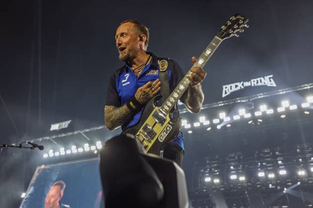 Rock am Ring 2026 - Volbeat - 06.06.26 Volbeat auf der Utopia Stage. Michael Poulsen (Gesang) - Zweiter Festivaltag am Samstag, 06.06.2026, bei Rock am Ring 2026 am Nürburgring in der Eifel. Das dreitägige Musikfestival findet vom 5. bis 7. Juni 2026 statt und gehört zu den größten Open-Air-Festivals Deutschlands. Nürburg Nürburgring Rheinland-Pfalz Deutschland *** Rock am Ring 2026 Volbeat 06 06 26 Volbeat on the Utopia Stage Michael Poulsen Vocals Second festival day on Saturday, 06 06 2026, at Rock am Ring 2026 at the Nürburgring in the Eifel The three-day music festival takes place from June 5 to 7, 2026 and is one of the largest open air festivals in Germany Nürburg Nürburgring Rhineland-Palatinate Germany Copyright: xMarcxJohnx
