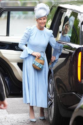 The Wedding of Harriet Sperling to Peter Phillips Sophie, Duchess of Edinburgh attends the Wedding of Harriet Sperling to Peter Phillips at All Saints Church, Kemble, Gloucestershire, UK, on the 6th June 2026. Picture by James Whatling Kemble All Saints Church Gloucestershire United Kingdom  WHA-0825