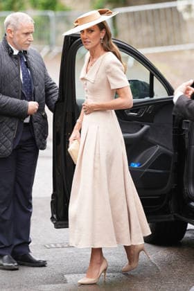 The Wedding of Harriet Sperling to Peter Phillips The Princess of Wales attends the Wedding of Harriet Sperling to Peter Phillips at All Saints Church, Kemble, Gloucestershire, UK, on the 6th June 2026. Picture by James Whatling Kemble All Saints Church Gloucestershire United Kingdom  WHA-0825