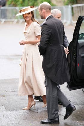 The Wedding of Harriet Sperling to Peter Phillips The Prince and Princess of Wales attend the Wedding of Harriet Sperling to Peter Phillips at All Saints Church, Kemble, Gloucestershire, UK, on the 6th June 2026. Picture by James Whatling Kemble All Saints Church Gloucestershire United Kingdom  WHA-0825