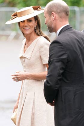The Wedding of Harriet Sperling to Peter Phillips The Prince and Princess of Wales attend the Wedding of Harriet Sperling to Peter Phillips at All Saints Church, Kemble, Gloucestershire, UK, on the 6th June 2026. Picture by James Whatling Kemble All Saints Church Gloucestershire United Kingdom  WHA-0825