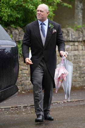 The Wedding of Harriet Sperling to Peter Phillips Mike Tindall attends the Wedding of Harriet Sperling to Peter Phillips at All Saints Church, Kemble, Gloucestershire, UK, on the 6th June 2026. Picture by James Whatling Kemble All Saints Church Gloucestershire United Kingdom  WHA-0825