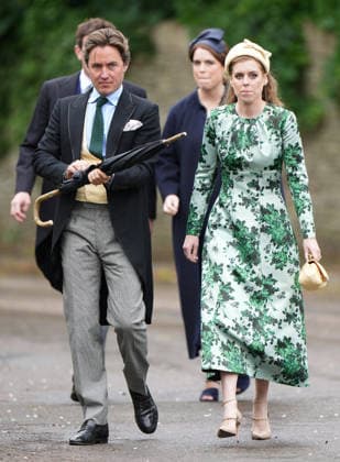 The Wedding of Harriet Sperling to Peter Phillips Edoardo Mapelli Mozzi and Princess Beatrice attend the Wedding of Harriet Sperling to Peter Phillips at All Saints Church, Kemble, Gloucestershire, UK, on the 6th June 2026. Picture by James Whatling Kemble All Saints Church Gloucestershire United Kingdom  WHA-0825
