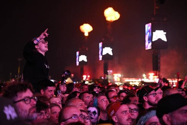 Rock am Ring 2026 ** NUR FÜR REDAKTIONELLE ZWECKE ** EDITORIAL USE ONLY **<p>Fans während des Konzerts von der Band Volbeat bei Rock am Ring Festival, am 06.06.2026 im Nürburgring. Deutschland NRW Nürburg Copyright: SocratesxTassos *** Rock am Ring 2026 FOR EDITORIAL PURPOSES ONLY EDITORIAL USE ONLY p Fans during the concert of the band Volbeat at Rock am Ring Festival, on 06 06 2026 at Nürburgring Germany NRW Nürburg Copyright SocratesxTassos Copyright: SocratesxTassos doc866d9mcrny9sjgy0dwm ,EDITORIAL USE ONLY
