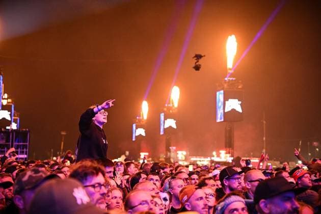 Rock am Ring 2026 ** NUR FÜR REDAKTIONELLE ZWECKE ** EDITORIAL USE ONLY **<p>Fans während des Konzerts von der Band Volbeat bei Rock am Ring Festival, am 06.06.2026 im Nürburgring. Deutschland NRW Nürburg Copyright: SocratesxTassos *** Rock am Ring 2026 FOR EDITORIAL PURPOSES ONLY EDITORIAL USE ONLY p Fans during the concert of the band Volbeat at Rock am Ring Festival, on 06 06 2026 at Nürburgring Germany NRW Nürburg Copyright SocratesxTassos Copyright: SocratesxTassos doc866d9meo1xstd1ghv83 ,EDITORIAL USE ONLY
