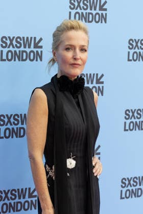 Teenage Sex and Death at Camp Miasma film premiere in London - 06 Jun 2026 Gillian Anderson attends the premiere screening of Teenage Sex and Death in Camp Miasma during the SXSW, at The Barbican Centre in London. London United Kingdom Copyright: xPhilxLewisx xSOPAxImagesx GillianAnderson-2838