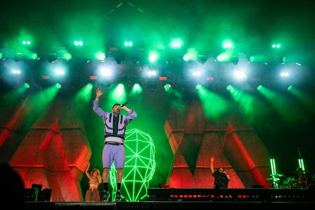 Rock am Ring 2026, Tag 2, 6.6.2026 Auftritt von Marteria -- Mit dem Traditionsfestival Rock am Ring am Nürburgring in der Eifel startet in Deutschland die Festival-Saison. Rock am Ring findet in diesem Jahr vom 5. bis 7. Juni statt. Rund 80 Bands und Künstler stehen auf einer der drei großen Bühnen. Nürburg Nürburgring Rheinland-Pfalz Deutschland *** Rock am Ring 2026, Day 2, 6 6 2026 Performance by Marteria The traditional Rock am Ring festival at the Nürburgring in the Eifel region kicks off the festival season in Germany Rock am Ring will take place this year from 5 to 7 June Around 80 bands and artists will perform on one of the three large stages Nürburg Nürburgring Rhineland-Palatinate Germany Copyright: xSebastianxDerixx