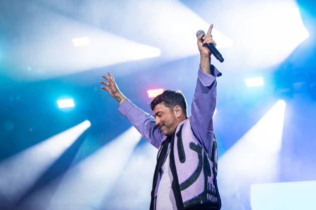 Rock am Ring 2026, Tag 2, 6.6.2026 Auftritt von Marteria -- Mit dem Traditionsfestival Rock am Ring am Nürburgring in der Eifel startet in Deutschland die Festival-Saison. Rock am Ring findet in diesem Jahr vom 5. bis 7. Juni statt. Rund 80 Bands und Künstler stehen auf einer der drei großen Bühnen. Nürburg Nürburgring Rheinland-Pfalz Deutschland *** Rock am Ring 2026, Day 2, 6 6 2026 Performance by Marteria The traditional Rock am Ring festival at the Nürburgring in the Eifel region kicks off the festival season in Germany Rock am Ring will take place this year from 5 to 7 June Around 80 bands and artists will perform on one of the three large stages Nürburg Nürburgring Rhineland-Palatinate Germany Copyright: xSebastianxDerixx