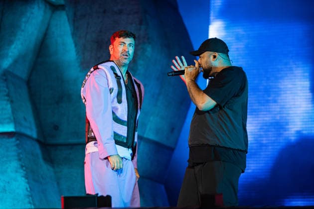 Rock am Ring 2026, Tag 2, 6.6.2026 Auftritt von Marteria -- Mit dem Traditionsfestival Rock am Ring am Nürburgring in der Eifel startet in Deutschland die Festival-Saison. Rock am Ring findet in diesem Jahr vom 5. bis 7. Juni statt. Rund 80 Bands und Künstler stehen auf einer der drei großen Bühnen. Nürburg Nürburgring Rheinland-Pfalz Deutschland *** Rock am Ring 2026, Day 2, 6 6 2026 Performance by Marteria The traditional Rock am Ring festival at the Nürburgring in the Eifel region kicks off the festival season in Germany Rock am Ring will take place this year from 5 to 7 June Around 80 bands and artists will perform on one of the three large stages Nürburg Nürburgring Rhineland-Palatinate Germany Copyright: xSebastianxDerixx