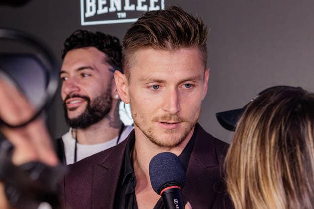 06.06.2026. Leverkusen. Tommy Pedroni am Rande des Fame Fighting, das große Promibox-Event von BILD und Eugen Lopez in der Leverkusener Ostermann Arena. Zum ersten Mal in Kooperation mit dem britischen Pendant Misfits Boxing und dem internationalen Medienpartner The Sun. Leverkusen Ostermann Arena Nordrhein-Westfalen Deutschland *** 06 06 2026 Leverkusen Tommy Pedroni on the verge of Fame Fighting, the big celebrity boxing event by BILD and Eugen Lopez in the Ostermann Arena in Leverkusen For the first time in cooperation with the British counterpart Misfits Boxing and the international media partner The Sun Leverkusen Ostermann Arena North Rhine-Westphalia Germany