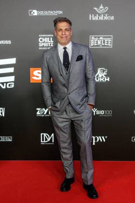 06.06.2026. Leverkusen. Carsten Spengemann am Rande des Fame Fighting, das große Promibox-Event von BILD und Eugen Lopez in der Leverkusener Ostermann Arena. Zum ersten Mal in Kooperation mit dem britischen Pendant Misfits Boxing und dem internationalen Medienpartner The Sun. Leverkusen Ostermann Arena Nordrhein-Westfalen Deutschland *** 06 06 2026 Leverkusen Carsten Spengemann on the sidelines of Fame Fighting, the big celebrity boxing event organized by BILD and Eugen Lopez at the Ostermann Arena in Leverkusen For the first time in cooperation with the British counterpart Misfits Boxing and the international media partner The Sun Leverkusen Ostermann Arena North Rhine-Westphalia Germany