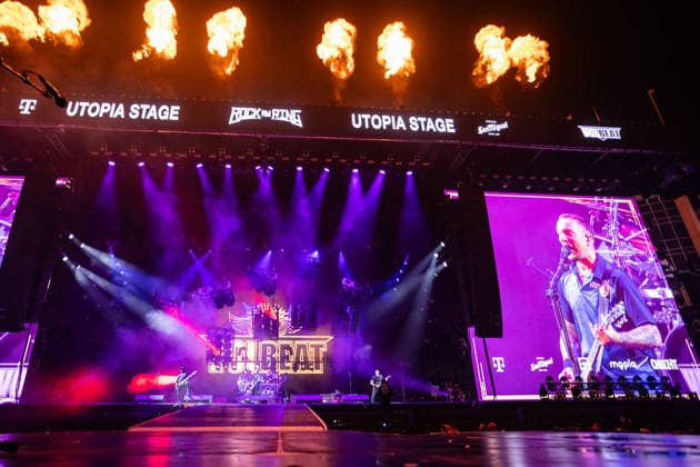 Rock am Ring 2026, Tag 2, 6.6.2026 Headliner Volbeat am Samstag -- Mit dem Traditionsfestival Rock am Ring am Nürburgring in der Eifel startet in Deutschland die Festival-Saison. Rock am Ring findet in diesem Jahr vom 5. bis 7. Juni statt. Rund 80 Bands und Künstler stehen auf einer der drei großen Bühnen. Nürburg Nürburgring Rheinland-Pfalz Deutschland *** Rock am Ring 2026, Day 2, 6 6 2026 Headliner Volbeat on Saturday The traditional Rock am Ring festival at the Nürburgring in the Eifel region kicks off the festival season in Germany Rock am Ring will take place this year from 5 to 7 June Around 80 bands and artists will perform on one of the three large stages Nürburg Nürburgring Rhineland-Palatinate Germany Copyright: xSebastianxDerixx