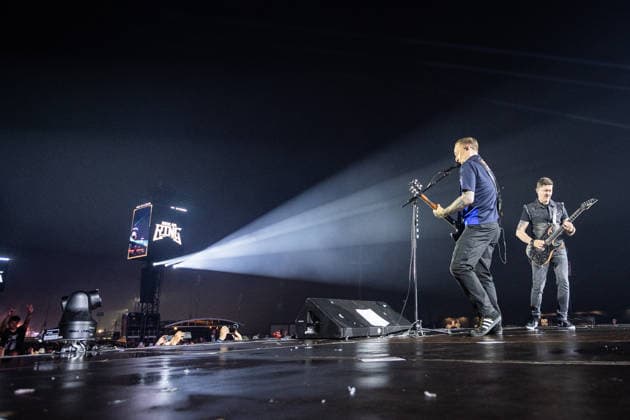 Rock am Ring 2026, Tag 2, 6.6.2026 Headliner Volbeat am Samstag -- Mit dem Traditionsfestival Rock am Ring am Nürburgring in der Eifel startet in Deutschland die Festival-Saison. Rock am Ring findet in diesem Jahr vom 5. bis 7. Juni statt. Rund 80 Bands und Künstler stehen auf einer der drei großen Bühnen. Nürburg Nürburgring Rheinland-Pfalz Deutschland *** Rock am Ring 2026, Day 2, 6 6 2026 Headliner Volbeat on Saturday The traditional Rock am Ring festival at the Nürburgring in the Eifel region kicks off the festival season in Germany Rock am Ring will take place this year from 5 to 7 June Around 80 bands and artists will perform on one of the three large stages Nürburg Nürburgring Rhineland-Palatinate Germany Copyright: xSebastianxDerixx
