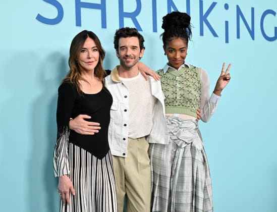 Apple TV™s ˜Shrinking™ Emmy FYC Christa Miller, Michael Urie and Jessica Williams arriving to Apple TV™s Shrinking Emmy FYC event screening held at the Directors Guild Theatre on June 6, 2026 in Los Angeles, CA. Los Angeles Directors Guild Theatre California USA Copyright: xLisaxOConnorx xAFF-USA.comx