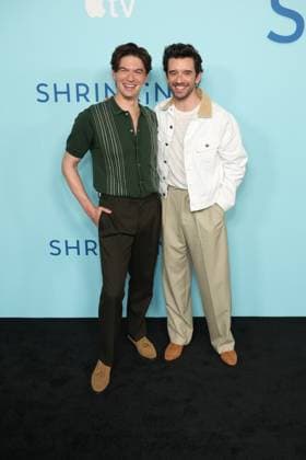 Shrinking Emmy FYC Event Screening LOS ANGELES, CALIFORNIA - JUNE 06:Devin Kawaoka and Michael Urie at Apple TV s Shrinking Emmy FYC Event Screening at DGA Theater Complex on June 06, 2026 in Los Angeles, California Credit: AdMedia EDITORIAL USE ONLY  Copyright: xx AdMediax admphotosthree000520