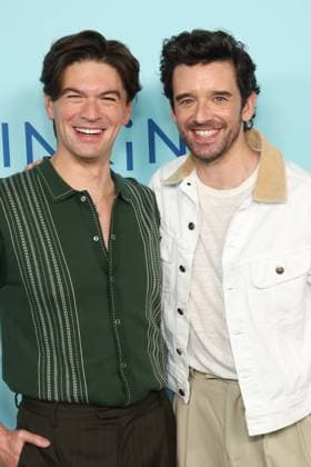 Shrinking Emmy FYC Event Screening LOS ANGELES, CALIFORNIA - JUNE 06:Devin Kawaoka and Michael Urie at Apple TV s Shrinking Emmy FYC Event Screening at DGA Theater Complex on June 06, 2026 in Los Angeles, California Credit: AdMedia EDITORIAL USE ONLY  Copyright: xx AdMediax admphotosthree000562