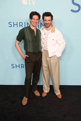Shrinking Emmy FYC Event Screening LOS ANGELES, CALIFORNIA - JUNE 06:Devin Kawaoka and Michael Urie at Apple TV s Shrinking Emmy FYC Event Screening at DGA Theater Complex on June 06, 2026 in Los Angeles, California Credit: AdMedia EDITORIAL USE ONLY  Copyright: xx AdMediax admphotosthree000544