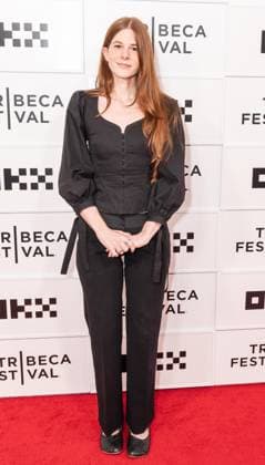June 6, 2026, New York, New York, USA: Lucie Elwes attends premiere of The Last Day at Tribeca Film Festival at BMCC in New York, NY on June 6, 2026. New York USA - ZUMAr339 20260606_znp_r339_030 Copyright: xLevxRadinx