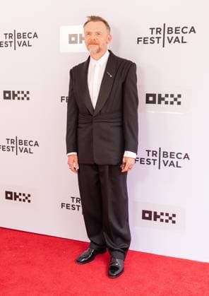 June 6, 2026, New York, New York, USA: Simon Pegg wearing suit by Marc Antoine Barrois attends premiere of Only What We Carry at Tribeca Film Festival at SVA Theatre in New York, NY on June 6, 2026. New York USA - ZUMAr339 20260606_znp_r339_068 Copyright: xLevxRadinx