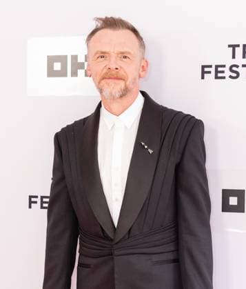 June 6, 2026, New York, New York, USA: Simon Pegg wearing suit by Marc Antoine Barrois attends premiere of Only What We Carry at Tribeca Film Festival at SVA Theatre in New York, NY on June 6, 2026. New York USA - ZUMAr339 20260606_znp_r339_067 Copyright: xLevxRadinx