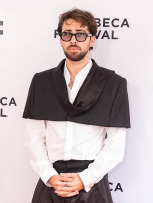 June 6, 2026, New York, New York, USA: Charles Benoin wearing suit by Marc Antoine Barrois attends premiere of Only What We Carry at Tribeca Film Festival at SVA Theatre in New York, NY on June 6, 2026. New York USA - ZUMAr339 20260606_znp_r339_073 Copyright: xLevxRadinx