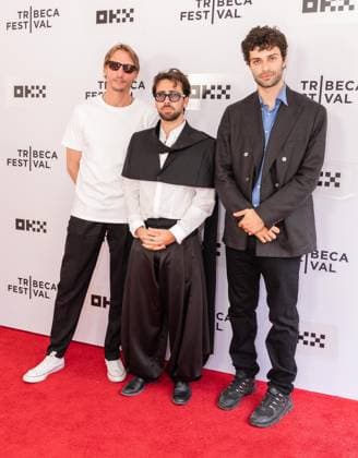 June 6, 2026, New York, New York, USA: Jouri Smit, Liam Hellmann and Charles Benoin attend premiere of Only What We Carry at Tribeca Film Festival at SVA Theatre in New York, NY on June 6, 2026. New York USA - ZUMAr339 20260606_znp_r339_086 Copyright: xLevxRadinx