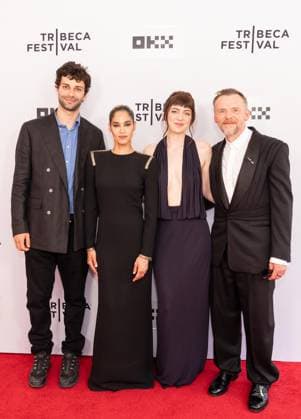 June 6, 2026, New York, New York, USA: Liam Hellmann, Sofia Boutella, Lizzy McAlpine and Simon Pegg attend premiere of Only What We Carry at Tribeca Film Festival at SVA Theatre in New York, NY on June 6, 2026. New York USA - ZUMAr339 20260606_znp_r339_114 Copyright: xLevxRadinx
