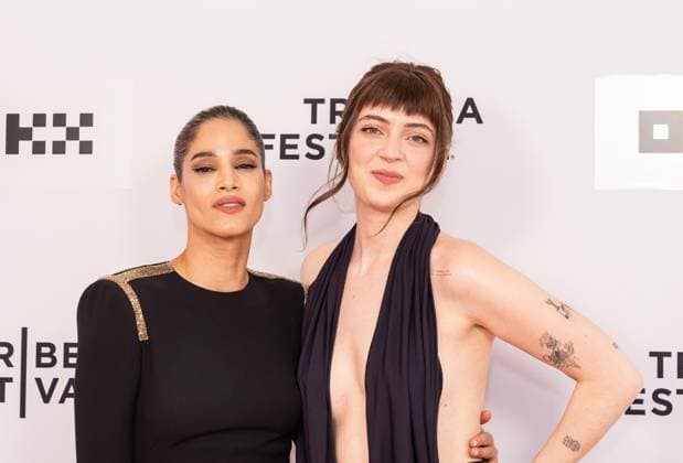 June 6, 2026, New York, New York, USA: Sofia Boutella and Lizzy McAlpine attend premiere of Only What We Carry at Tribeca Film Festival at SVA Theatre in New York, NY on June 6, 2026. New York USA - ZUMAr339 20260606_znp_r339_117 Copyright: xLevxRadinx