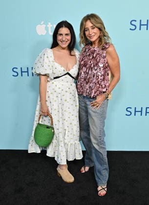 Apple TV™s ˜Shrinking™ Emmy FYC Dana Cartini and Allyson B. Fanger arriving to Apple TV™s Shrinking Emmy FYC event screening held at the Directors Guild Theatre on June 6, 2026 in Los Angeles, CA. Los Angeles Directors Guild Theatre California USA Copyright: xLisaxOConnorx xAFF-USA.comx