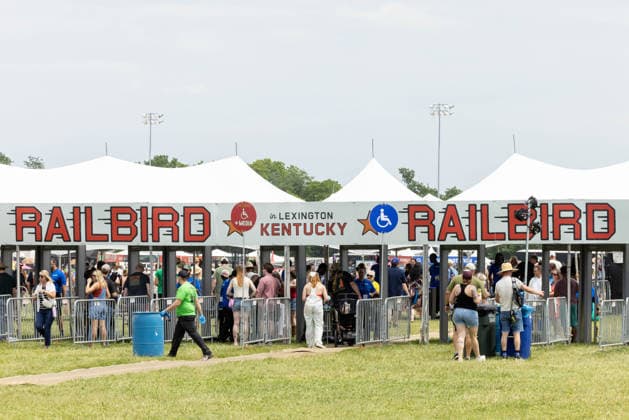 June 6, 2026, Lexington, Kentucky, U.S: Signage at main entrance to Railbird Music Festival in Lexington, Kentucky Lexington U.S  - ZUMAs135 20260606_zap_s135_017 Copyright: xDanielxDeSloverx
