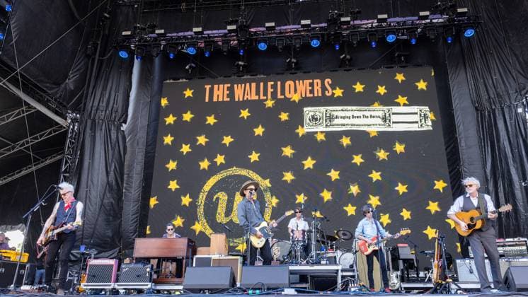 June 6, 2026, Lexington, Kentucky, U.S: CHRIS MASTERSON, AARON EMBRY, JAKOB DYLAN, MARK STEPRO, WHYNOT JANSVELD and BEN PEELER of The Wallflowers during Railbird Music Festival in Lexington, Kentucky Lexington U.S  - ZUMAs135 20260606_zap_s135_009 Copyright: xDanielxDeSloverx