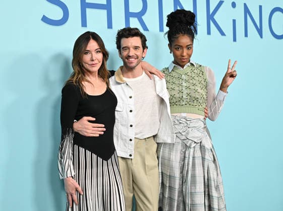 Apple TV™s ˜Shrinking™ Emmy FYC Christa Miller, Michael Urie and Jessica Williams arriving to Apple TV™s Shrinking Emmy FYC event screening held at the Directors Guild Theatre on June 6, 2026 in Los Angeles, CA. Los Angeles Directors Guild Theatre California USA Copyright: xLisaxOConnorx xAFF-USA.comx