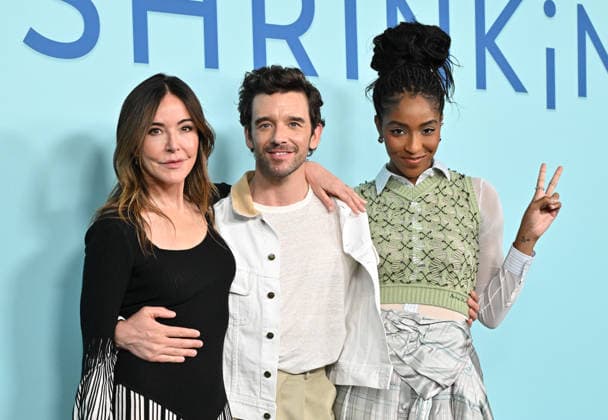Apple TV™s ˜Shrinking™ Emmy FYC Christa Miller, Michael Urie and Jessica Williams arriving to Apple TV™s Shrinking Emmy FYC event screening held at the Directors Guild Theatre on June 6, 2026 in Los Angeles, CA. Los Angeles Directors Guild Theatre California USA Copyright: xLisaxOConnorx xAFF-USA.comx