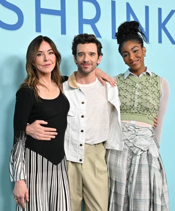 Apple TV™s ˜Shrinking™ Emmy FYC Christa Miller, Michael Urie and Jessica Williams arriving to Apple TV™s Shrinking Emmy FYC event screening held at the Directors Guild Theatre on June 6, 2026 in Los Angeles, CA. Los Angeles Directors Guild Theatre California USA Copyright: xLisaxOConnorx xAFF-USA.comx