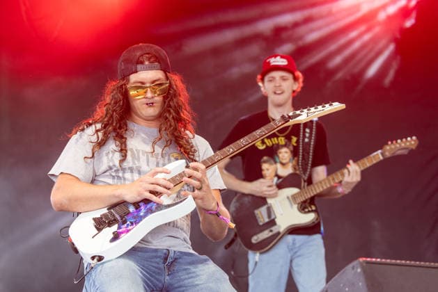 June 6, 2026, Lexington, Kentucky, U.S: DALTON DANIELS and NOAH PATRICK of Sons of Habit during Railbird Music Festival in Lexington, Kentucky Lexington U.S  - ZUMAs135 20260606_zap_s135_089 Copyright: xDanielxDeSloverx
