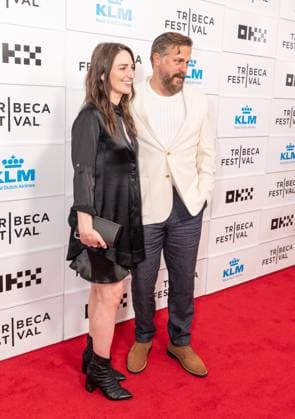 June 6, 2026, New York, New York, USA: Sara Bareilles and Joe Tippett attend premiere of Happy Hours at Tribeca Film Festival at BMCC in New York, NY on June 6, 2026. New York USA - ZUMAr339 20260606_znp_r339_128 Copyright: xLevxRadinx