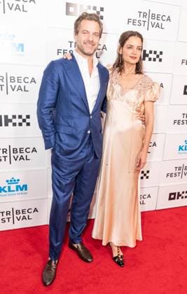 June 6, 2026, New York, New York, USA: Joshua Jackson and Katie Holmes attend premiere of Happy Hours at Tribeca Film Festival at BMCC in New York, NY on June 6, 2026. New York USA - ZUMAr339 20260606_znp_r339_170 Copyright: xLevxRadinx