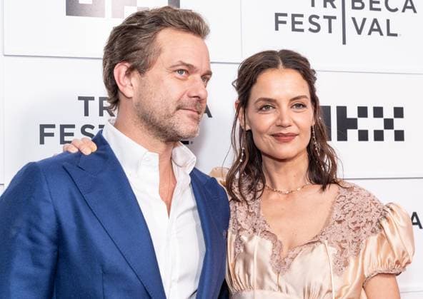 June 6, 2026, New York, New York, USA: Joshua Jackson and Katie Holmes attend premiere of Happy Hours at Tribeca Film Festival at BMCC in New York, NY on June 6, 2026. New York USA - ZUMAr339 20260606_znp_r339_175 Copyright: xLevxRadinx