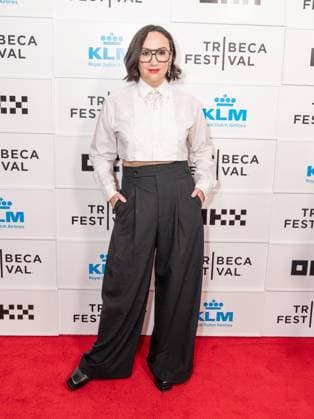 June 6, 2026, New York, New York, USA: Eden Espinosa attends premiere of Happy Hours at Tribeca Film Festival at BMCC in New York, NY on June 6, 2026. New York USA - ZUMAr339 20260606_znp_r339_196 Copyright: xLevxRadinx