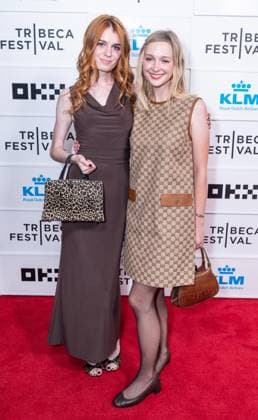 June 6, 2026, New York, New York, USA: Wylie Anderson and Chloe Kerwin attend premiere of Happy Hours at Tribeca Film Festival at BMCC in New York, NY on June 6, 2026. New York USA - ZUMAr339 20260606_znp_r339_199 Copyright: xLevxRadinx