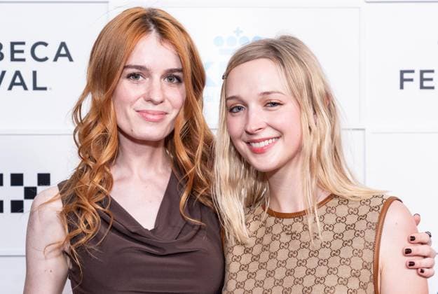 June 6, 2026, New York, New York, USA: Wylie Anderson and Chloe Kerwin attend premiere of Happy Hours at Tribeca Film Festival at BMCC in New York, NY on June 6, 2026. New York USA - ZUMAr339 20260606_znp_r339_200 Copyright: xLevxRadinx